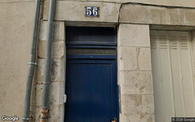 Façade : 56 rue du Colombier, Orléans